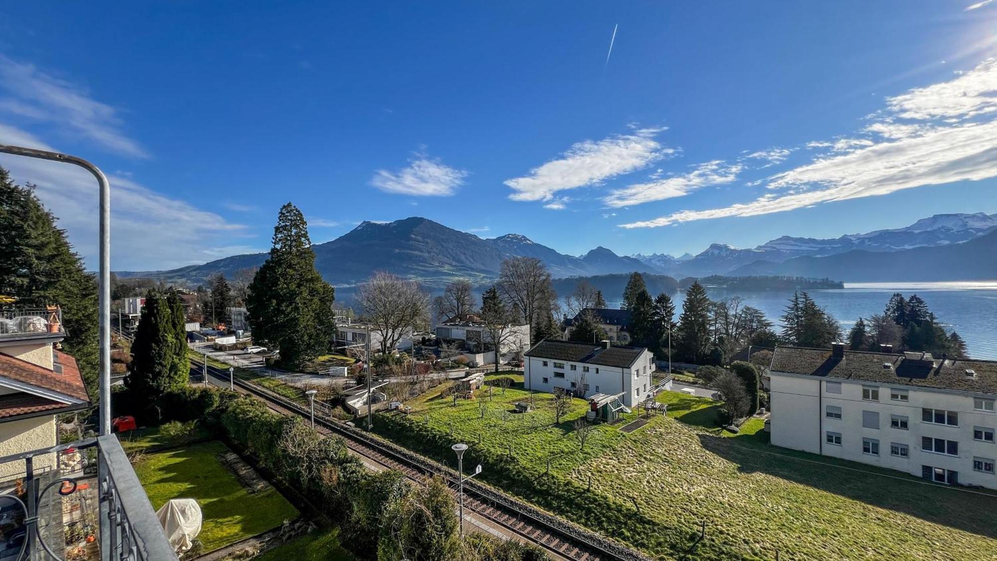 Boutique Apartment Lakeview Luzern 3 Luaran gambar