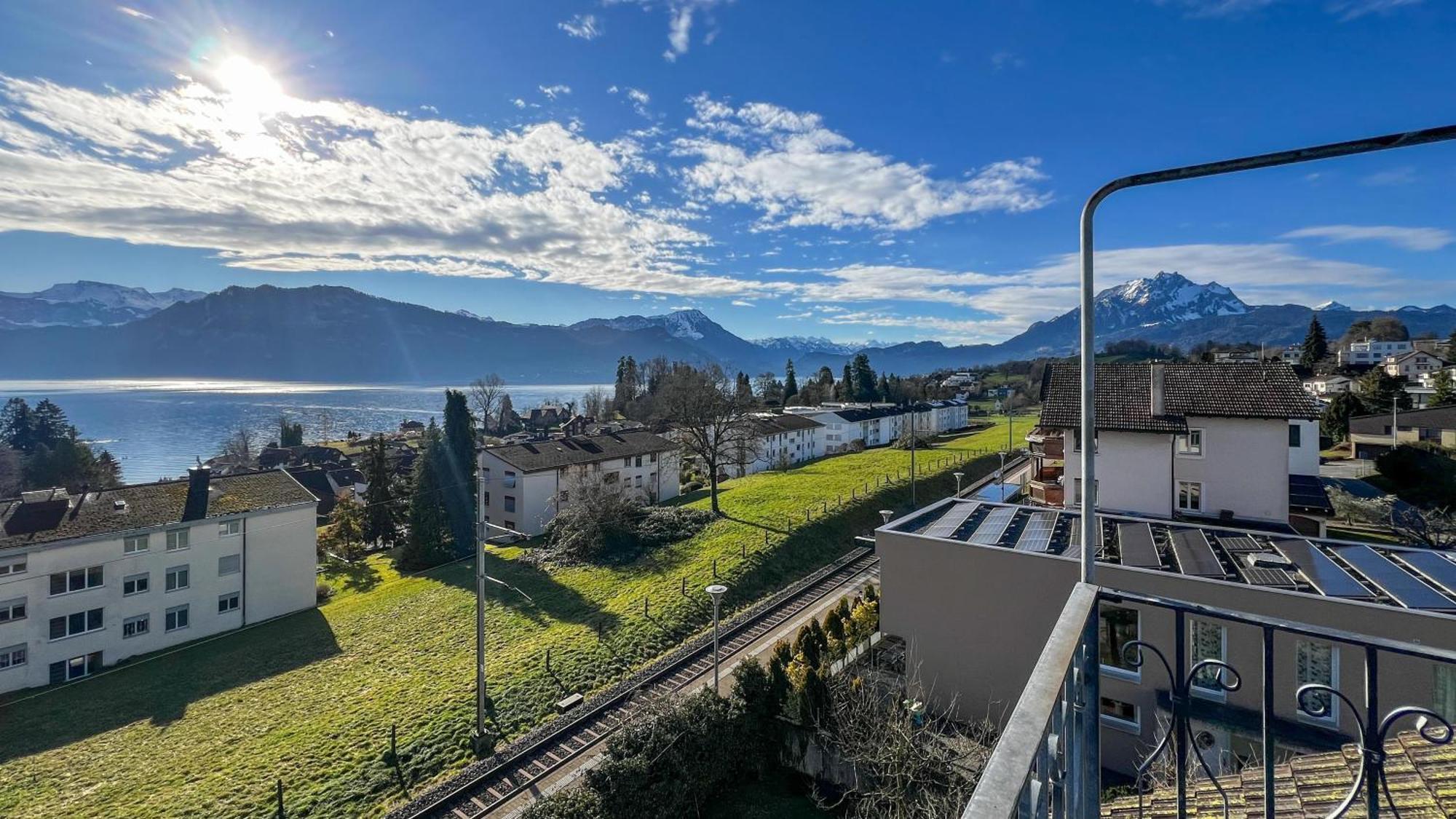 Boutique Apartment Lakeview Luzern 3 Luaran gambar